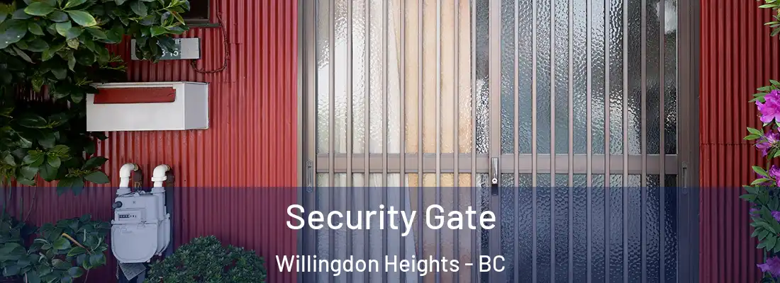  Security Gate Willingdon Heights - BC