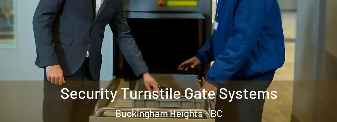  Security Turnstile Gate Systems Buckingham Heights - BC