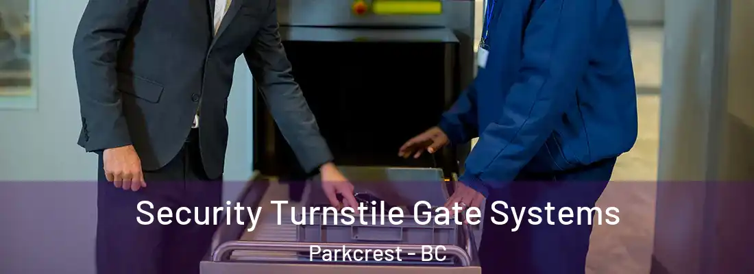  Security Turnstile Gate Systems Parkcrest - BC