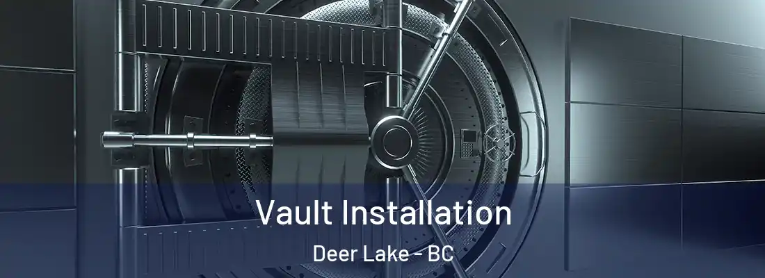  Vault Installation Deer Lake - BC