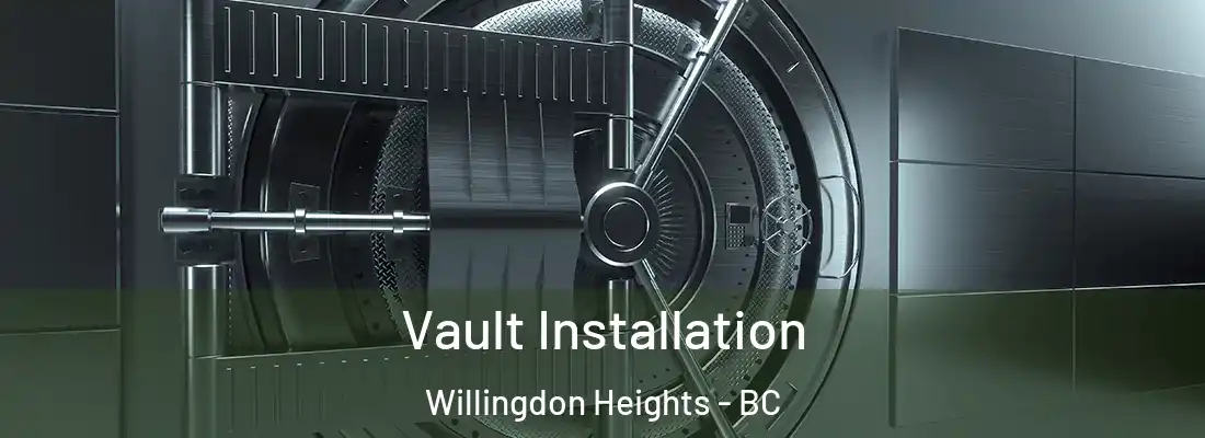  Vault Installation Willingdon Heights - BC