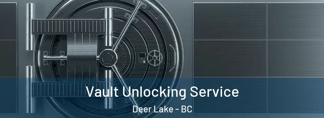 Vault Unlocking Service Deer Lake - BC